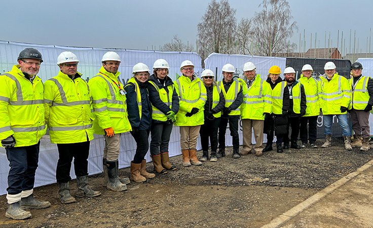 group of construction workers