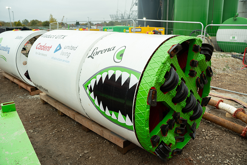 united living tunnel boring machine