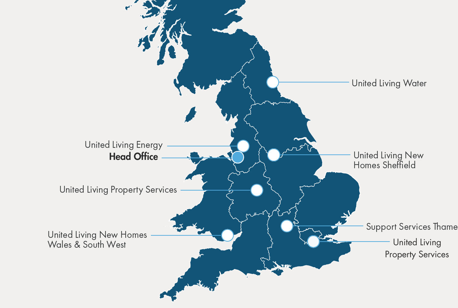 contact united living office locations